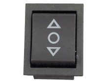 Kolébkové tlačítko s nulovou polohou 30 x 22 mm, 15A / 250V