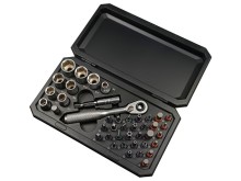 Přesná ráčnová gola sada 42 dílů PCW08L pro elektroniku a opravy kol