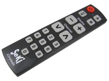Univerzální programovatelný dálkový ovladač SeKi Grande černý