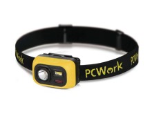 LED čelovka PCW12D s výkonem 300 lm a krytím IPX6, napájení 3× AAA