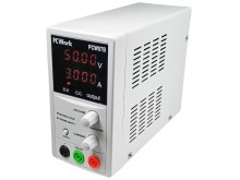 Laboratorní napájecí zdroj PCW07B DC 0–50 V / 3 A s režimy CV a CC a LED displejem