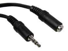 Stereo prodlužovací kabel 3,5mm jack, 5 m