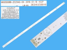 LED podsvětlení 677mm s 8 D-LED diodami pro LCD TV