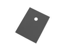 Izolační silikonová podložka 25x20x0,3 mm s textilní vložkou