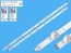 Sada LED podsvícení pro LCD TV Samsung 55" BN96-50324A a BN96-50325A 1080mm
