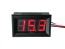 Digitální panelový voltmetr 0-30V s červeným LED displejem 3-místný