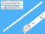 LED podsvícení 340mm s 4 LED diodami pro LCD panel