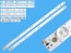 LED podsvícení 975mm sada 9 LED pro LCD panel Changhong 49"
