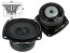 Basový a středobasový reproduktor SAL SBX1010/BK 8 ohm 50 W