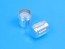 Hliníkový knoflík na potenciometr 14 mm s ukazatelem polohy a oskou 6 mm