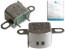 Monofonní hlava 255 ohm QWY0155Y pro kazetové magnetofony Panasonic