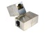 Kovová stíněná redukce RJ45 8pin na RJ45 8pin