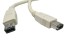 FireWire datový kabel 6 pin - 6 pin, 5 m