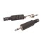 Mono konektor JACK 2,5 mm samec plastový