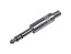 Stereo konektor JACK 6,3 mm samec kovový s vývodkou