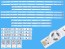 LED podsvícení sada Vestel 65" s 10 LED pásky JL.D65051330-078 + JL.D65081330-078