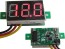 Digitální panelové měřidlo 0-100V LED s korekcí a mini rozměrem