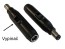 Napájecí kabelová redukce s vypínačem 5,5/2,1 mm na 5,5/2,5 mm
