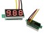 Digitální panelové měřidlo napětí 0-30V s LED displejem - mini rozměr