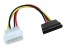 Napájecí kabel PC 15 cm z 5.25" na SATA HDD