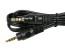 4pólový 3.5mm jack audio kabel 1m se samčími konektory