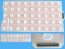 LED podsvětlení Sony 45 LED 373x196 mm D-LED NLAW40417 / AST417-44B