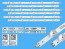 LED podsvitní sada 6 kusů pro Samsung 43" LCD panel 805mm LM41-00885A/86A
