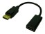 Redukční kabel DisplayPort samec na HDMI samice 12,5 cm