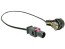 Anténní adaptér kabel pro BMW s Fakra zásuvkou a ISO vidlicí 0,23 m