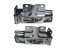 Sada pantů dveří chladničky BOSCH / SIEMENS 00481147