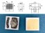 Samostatná LED dioda podsvícení 2323 3V 0,5W 4000K