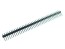 Kontaktní lišta 40 pinů 1 řada, přímá, 2.54mm, THT