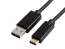 Propojovací kabel USB C 3.1 (M) na USB A 3.0 (M) 1,2 m černý