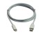 Propojovací kabel USB C 3.1 (M) na USB A 2.0 (M) 1m bílý