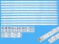 Sada LED podsvícení 10 pásků pro LG 55UJ63UHD série CSP55 DLED TOTAL ARRAY