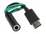 Adaptér USB-C na 3,5mm jack pro sluchátka, černý