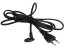 Napájecí síťový kabel 1,5 m pro TV 230V černý