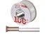 Dvojlinka kabel 2x0,75mm² BCYH075/W bílá s měděnými vodiči
