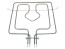 Horní topné těleso s grilem do trouby Mora VT548MX, Gorenje 709465, originální