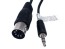 Stereo kabel 3,5mm jack - DIN 5 pin samec, 1 m