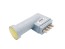 Univerzální LNB konvertor TESLA Excelent Quad s LTE filtrem 0,1 dB
