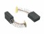 Sada uhlíků do elektromotoru Parkside 2 ks, 6,7 x 13 x 17 mm, PFMR 1600 B2