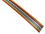 Plochý vícežilový kabel 14x28AWG barevný, Cu, bez stínění