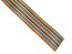 Plochý vícežilový kabel 26x28AWG barevný, nestíněný, Cu