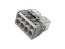 Bezšroubová krabicová svorka WAGO 2273-208 pro vodiče 0,5-2,5 mm², 8pólová