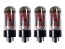 Párovaná čtveřice výkonových elektronek 6V6S MQ JJ Electronic