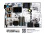 Napájecí zdrojová deska LCD modulu TCL 30805-000184 / 40-L20XH4-PWC1ZG