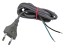 Napájecí kabel Flexo PVC 2x0,75mm² 1,75 m šedý