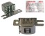 Reverzní stereo hlava 270 Ω čtyřstopá pro kazetové magnetofony RHEDF0088AFZZ
