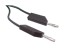 Měřicí kabel banánek - banánek černý 10A ML100 HIRSCHMANN